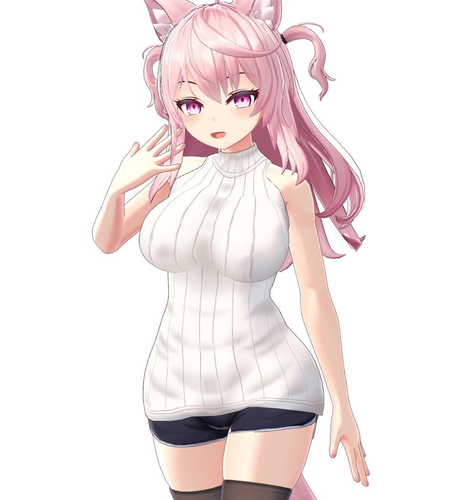 「アズサ」 オリジナル3Dモデル ver1.1