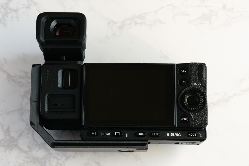 L-Bracket LB-01 for SIGMA fp / fp L with EVF-11 (ver.1.2)