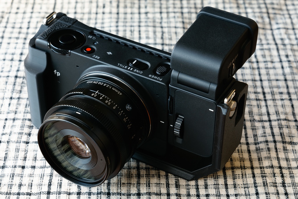 L-Bracket LB-01 for SIGMA fp / fp L with EVF-11 (ver.1.2)