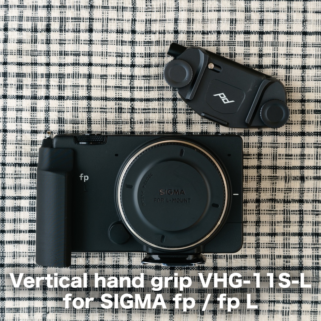 SIGMA fp & fp L用縦吊りハンドグリップ VHG-11S-L