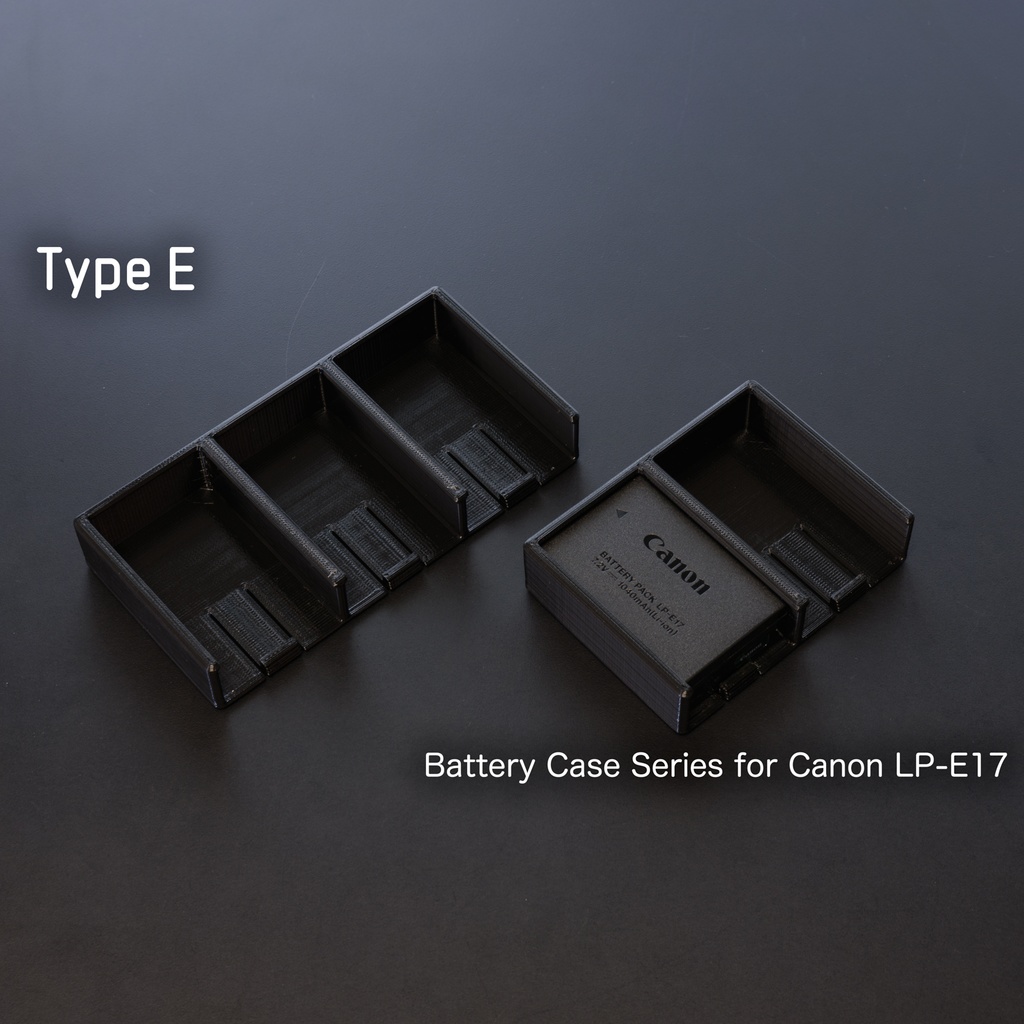 Battery Case Series for CANON LP-E17 (Type E)