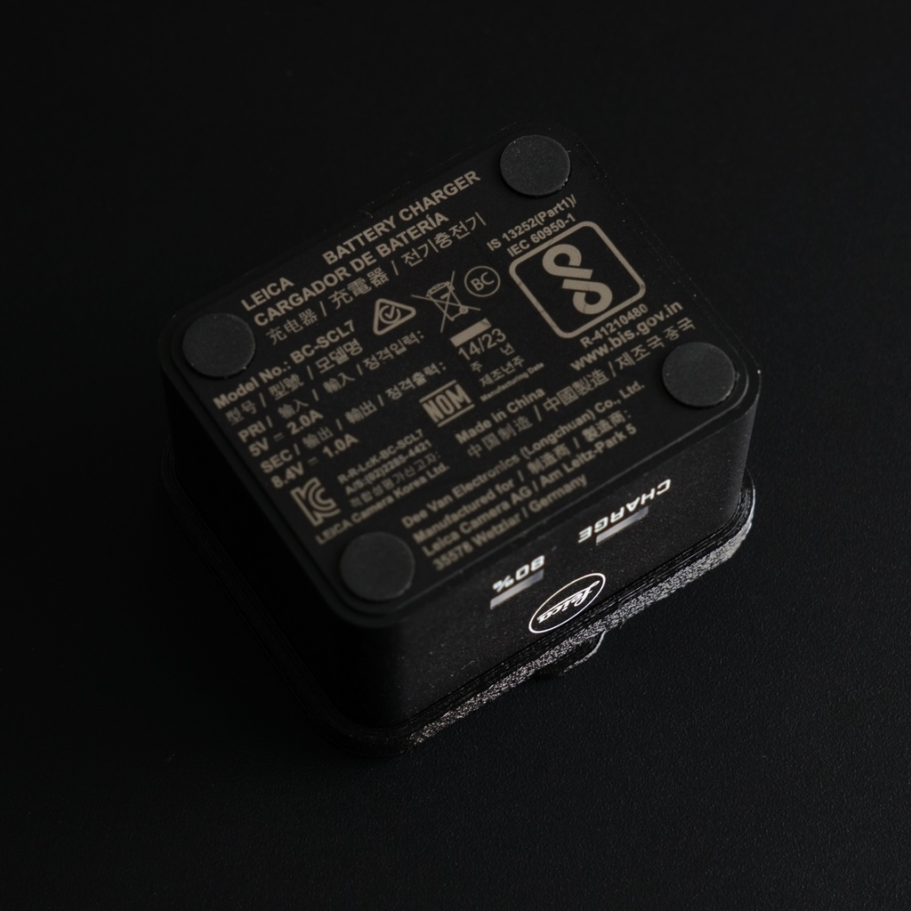 ライカ M11 充電器用 埃除けカバー DC-BCM11