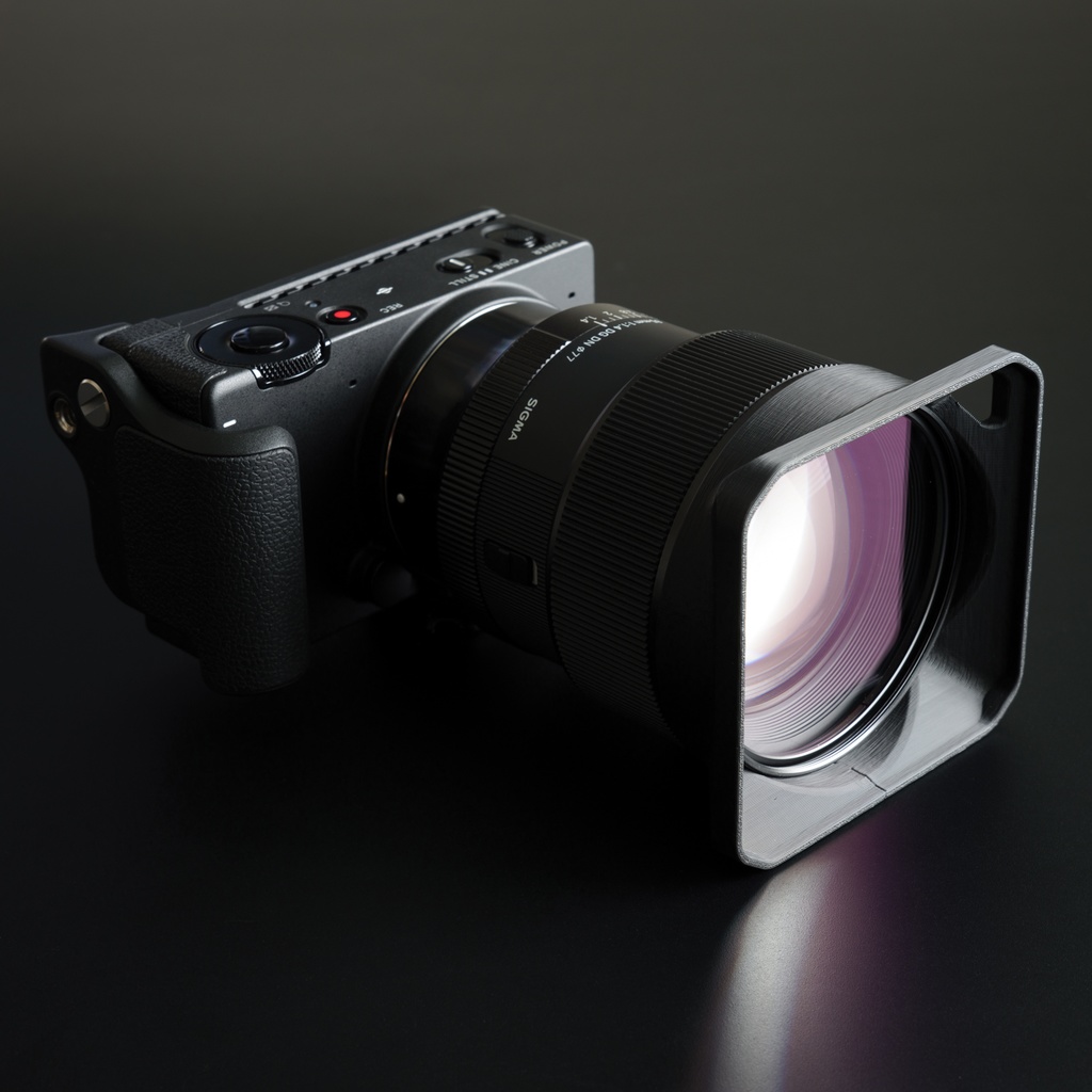 角型レンズフード SQR-LH 85F14DN