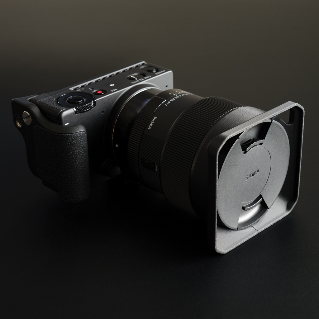 角型レンズフード SQR-LH 85F14DN