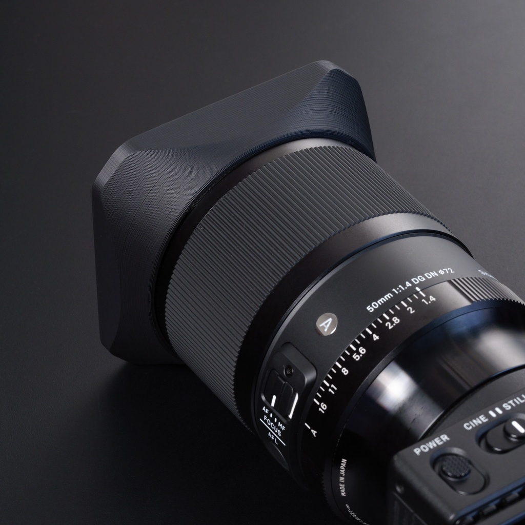 角型レンズフード SQR-LH 50F14DN