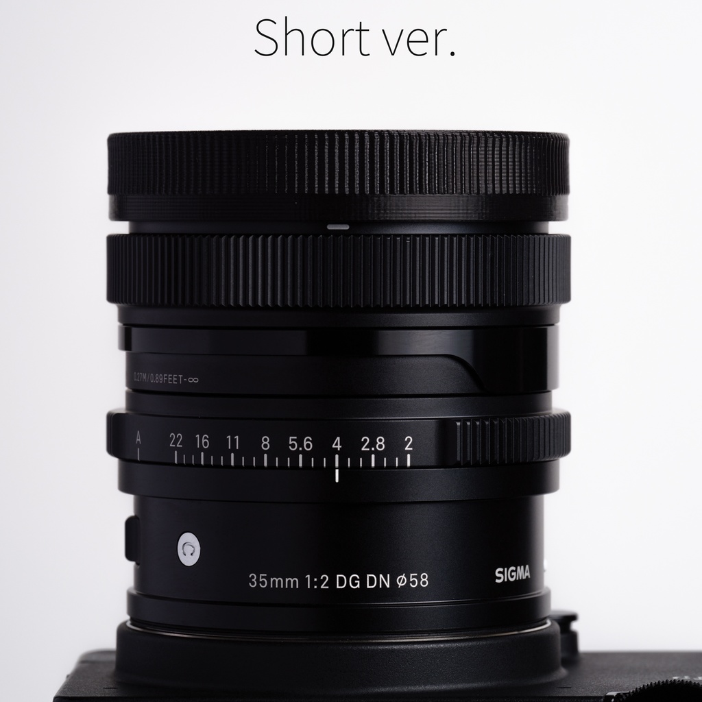 ミニマムレンズフード MIN-LH ⌀58i ASA