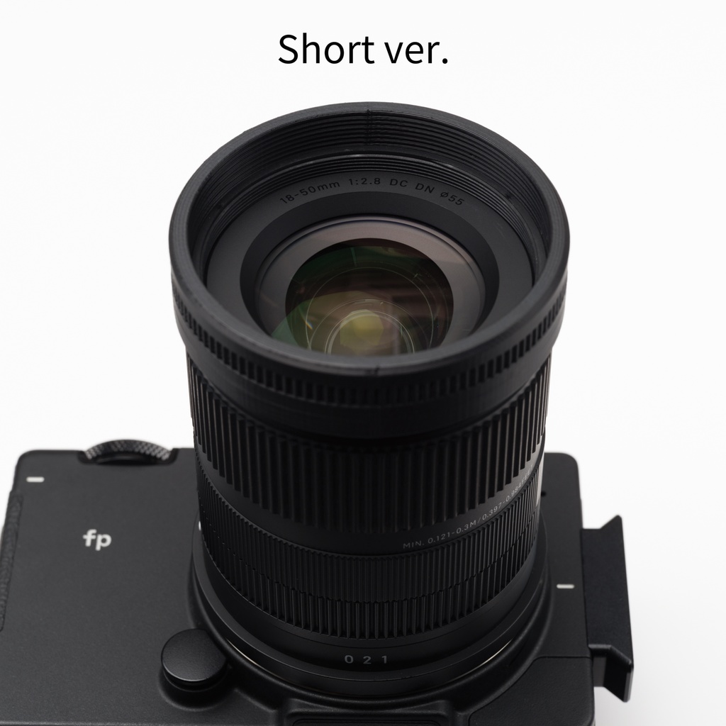 ミニマムレンズフード MIN-LH 18-50 ASA