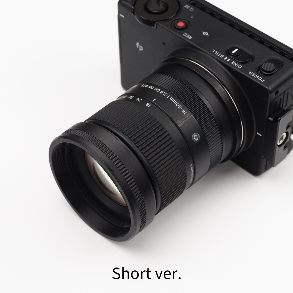 ミニマムレンズフード MIN-LH 18-50 ASA