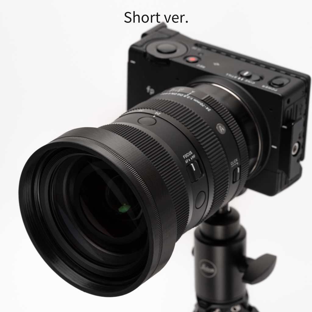 ミニマムレンズフード MIN-LH 24-70II ASA for SIGMA 24-70mm F2.8 DG DN II