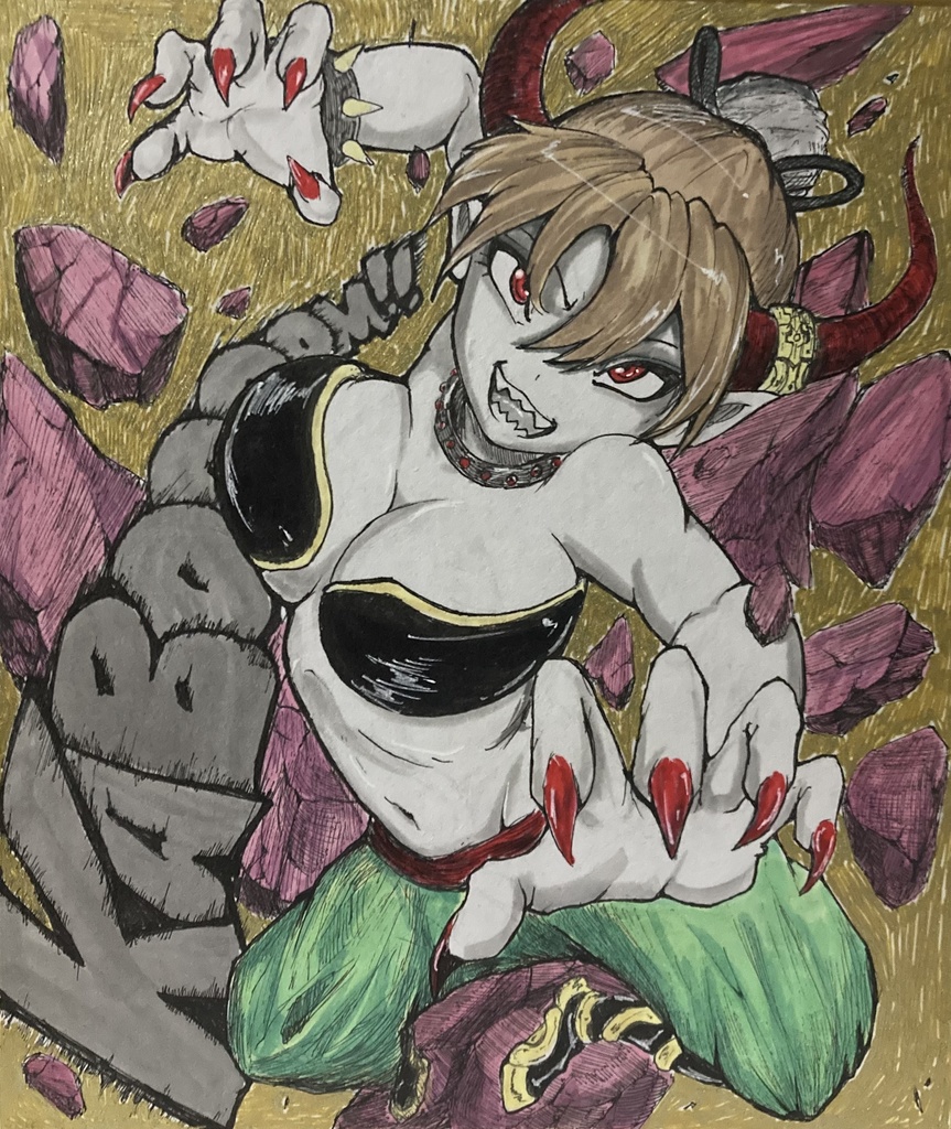 【小色紙】妖怪娘　牛魔王