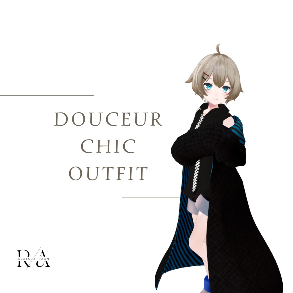 【MA】Douceur Chic Outfit【5アバター対応衣装】