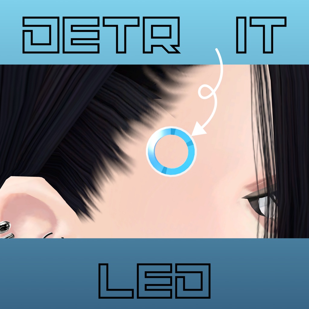 【無料】D:BH LED【VRC想定】