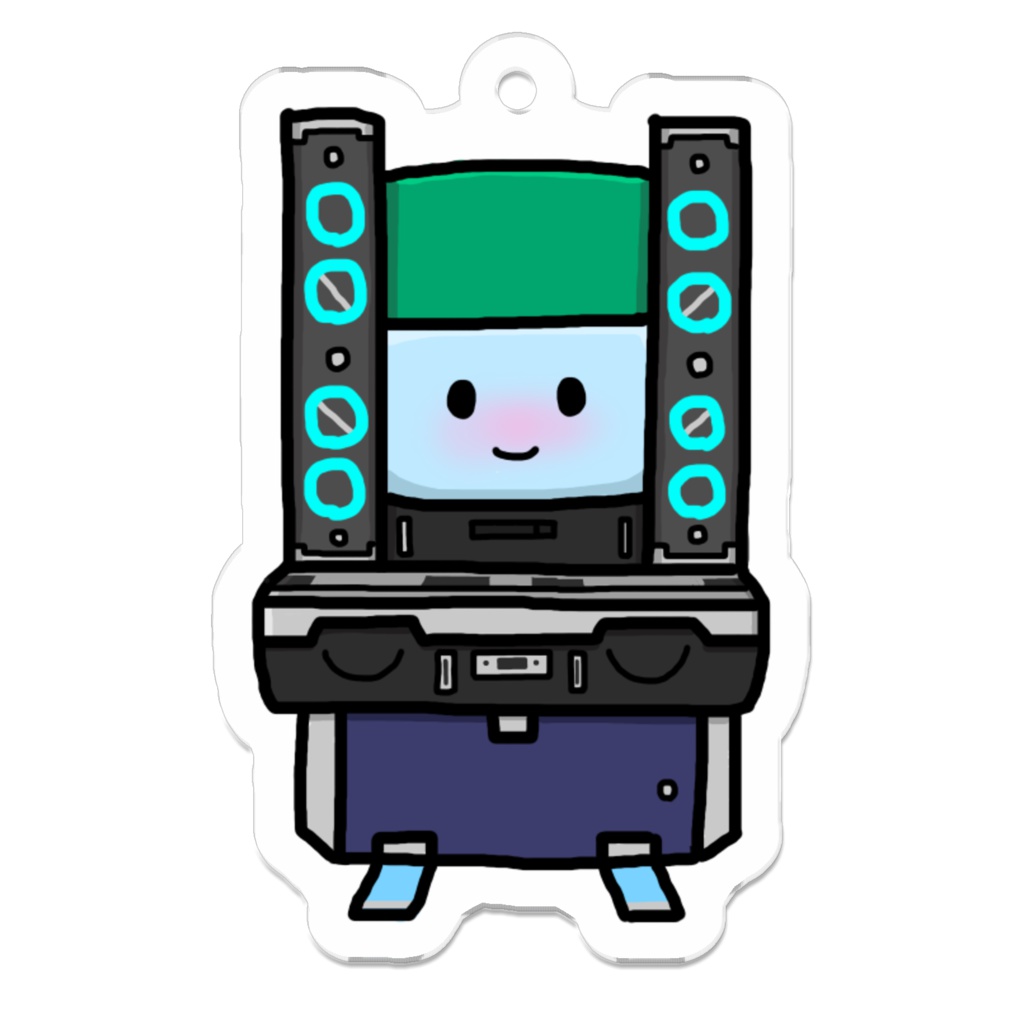 すりーちゃんアクリルキーホルダー