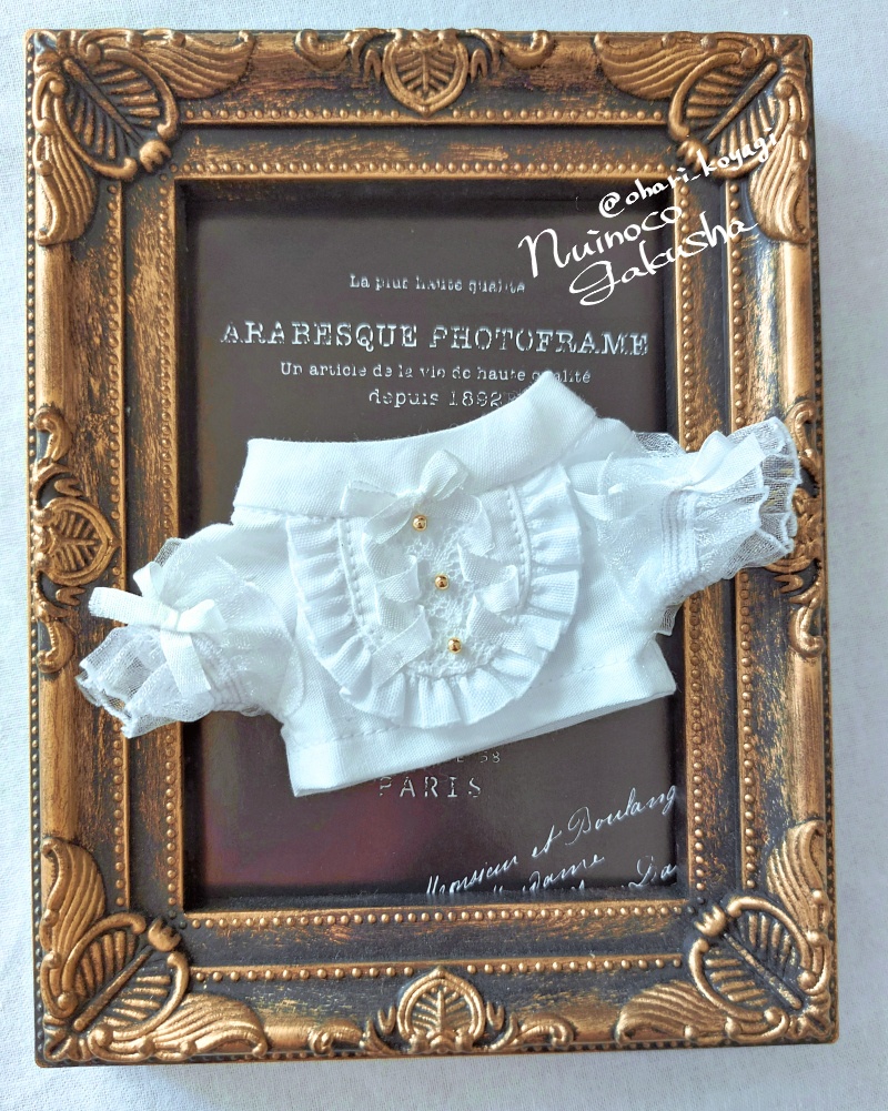 【14cm/16cm兼用】ゴシック風ブラウス