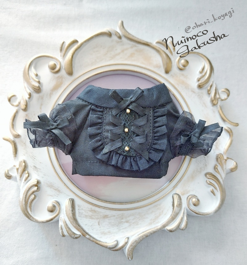 【14cm/16cm兼用】ゴシック風ブラウス