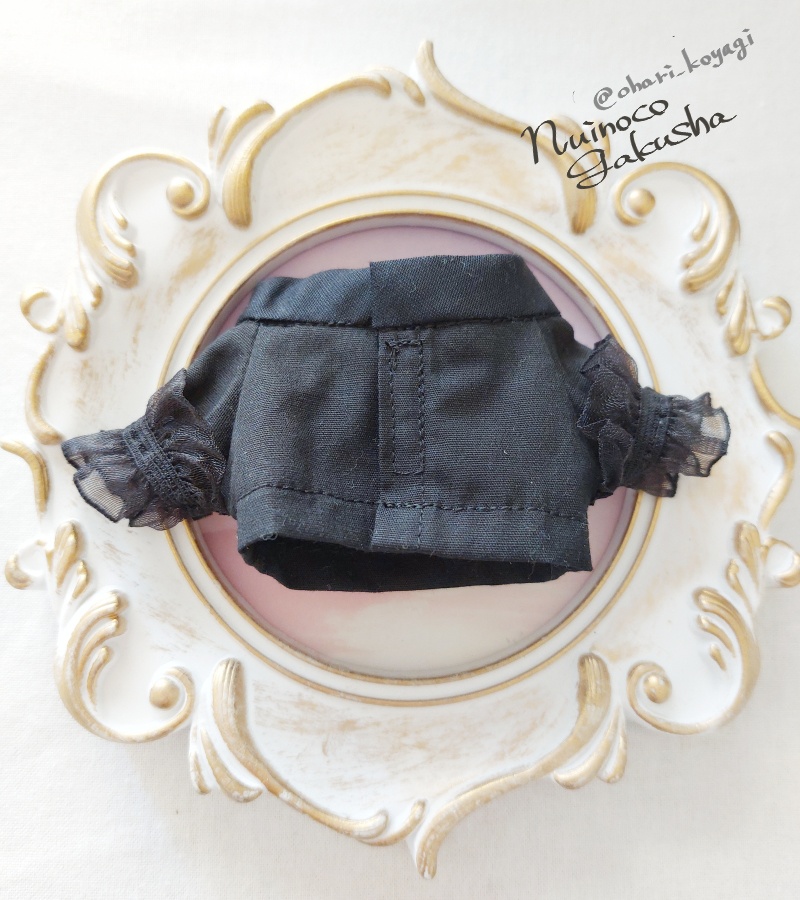 【14cm/16cm兼用】ゴシック風ブラウス