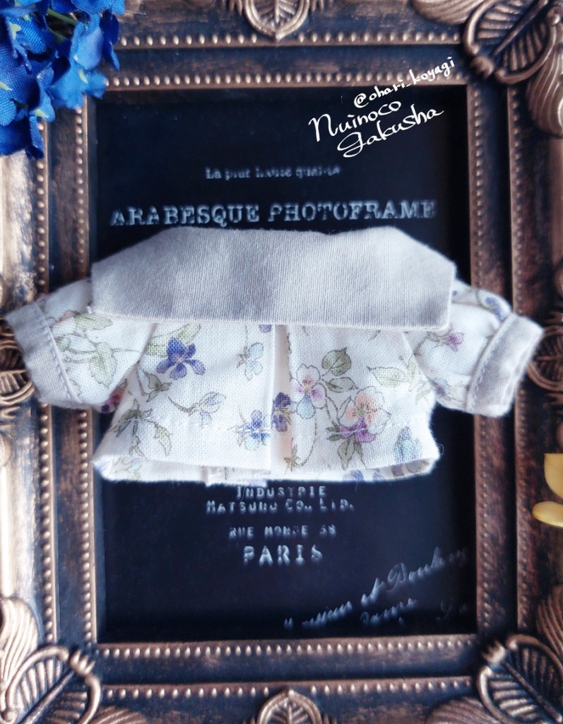 【14cm/16cm兼用】春スミレのセーラーセット