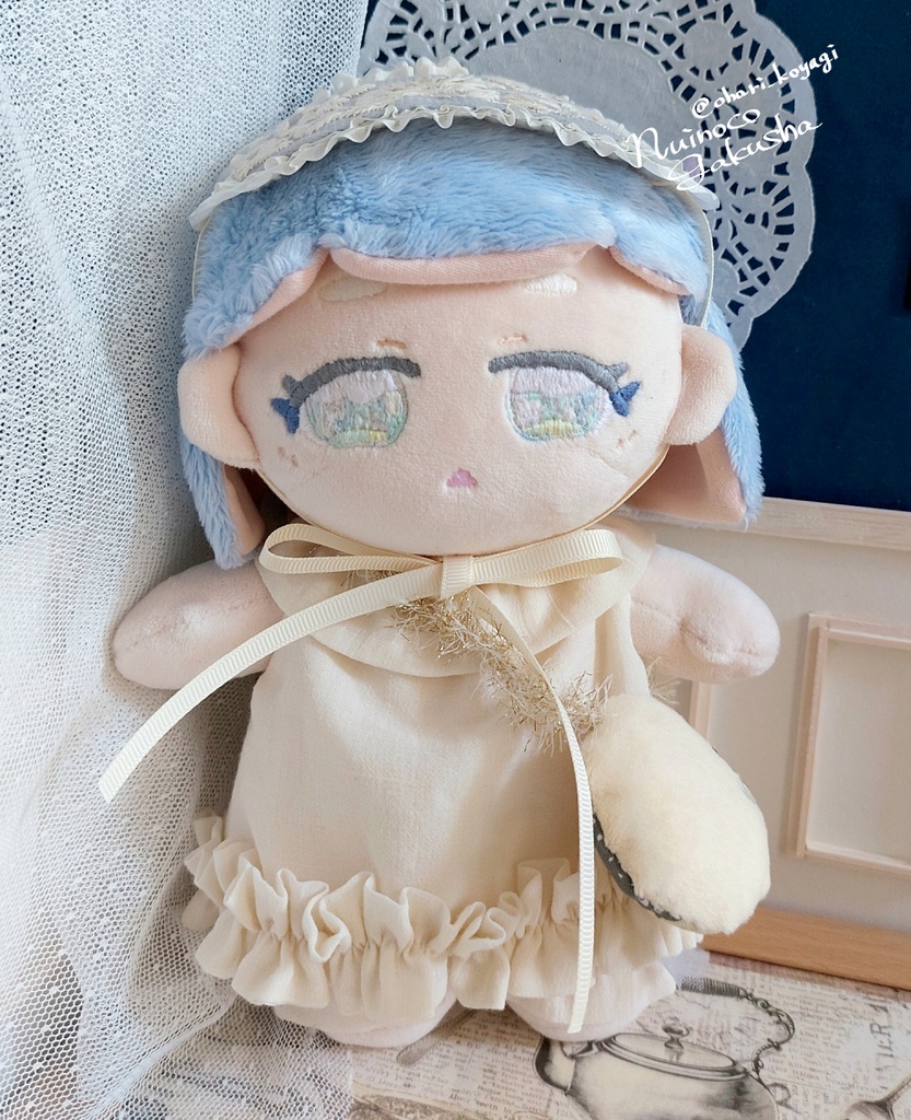 【20cm】お月様ナイトウェアセット