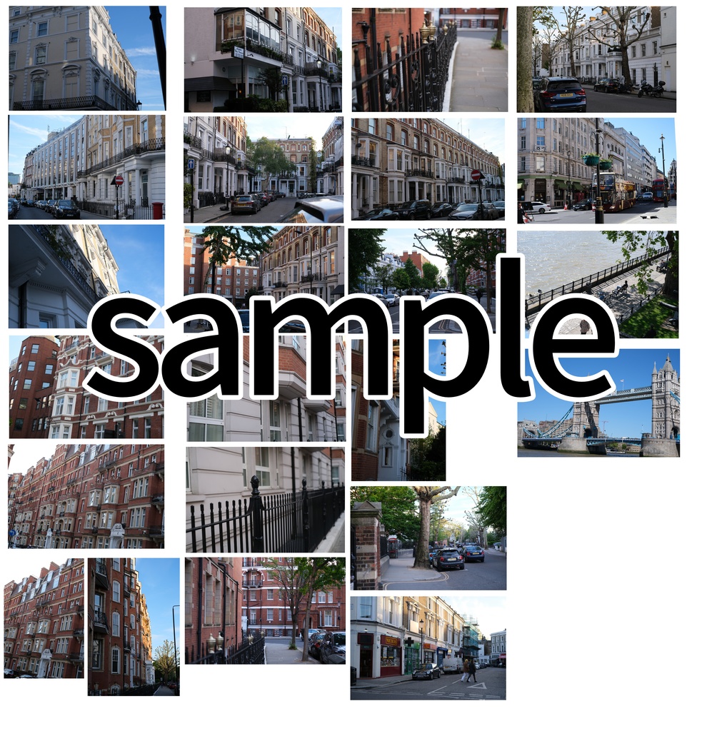 【無料】ロンドン街並み素材・vol.1