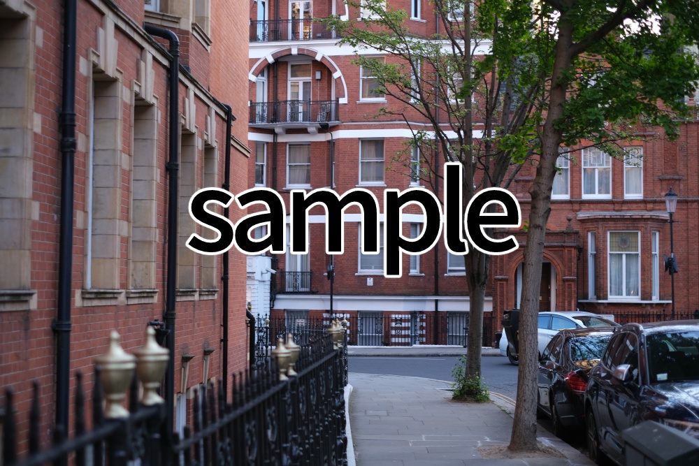 【無料】ロンドン街並み素材・vol.1