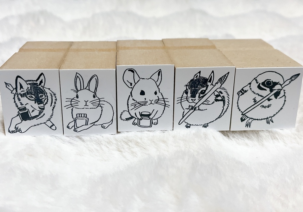 動物スタンプ第1弾
