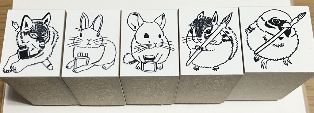 動物スタンプ第1弾