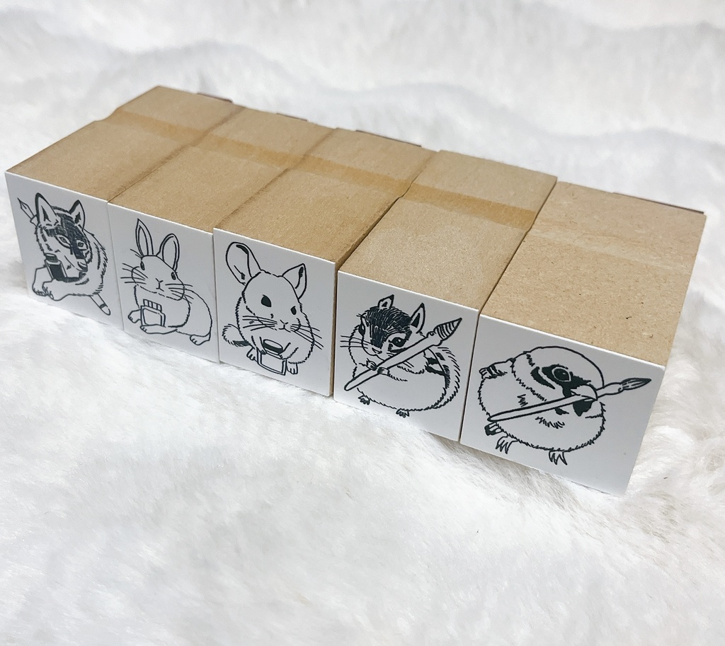 動物スタンプ第1弾