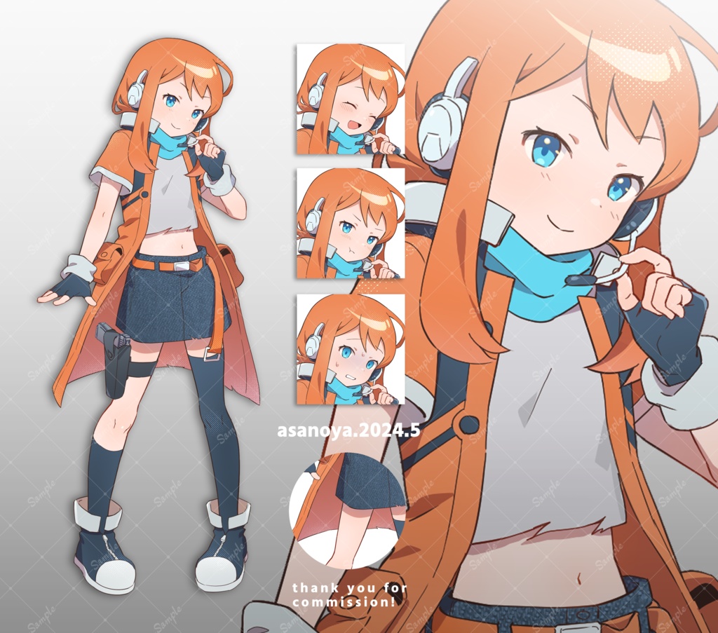 【個人様向】立ち絵制作コミッション