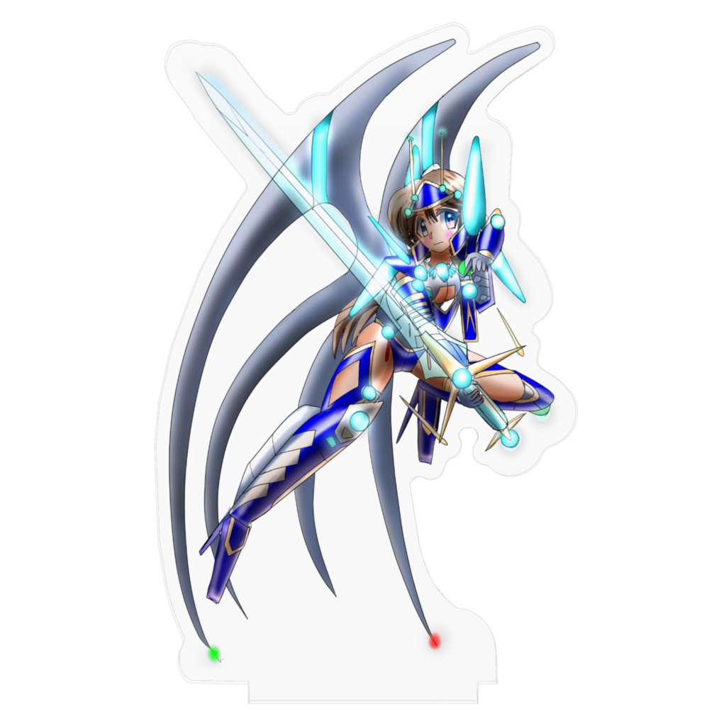 姫騎士戦艦シファ・アクリルフィギュア