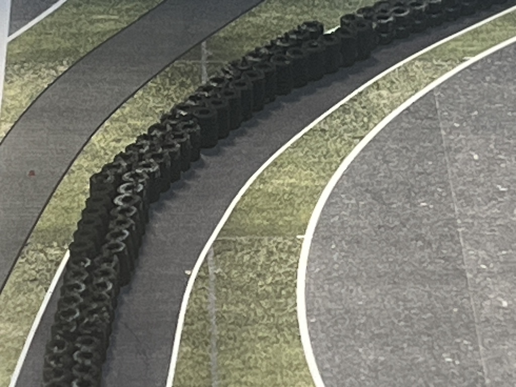 1/150 タイヤバリアセット(Nゲージ対応・サーキット/レイアウト用・3Dプリント)