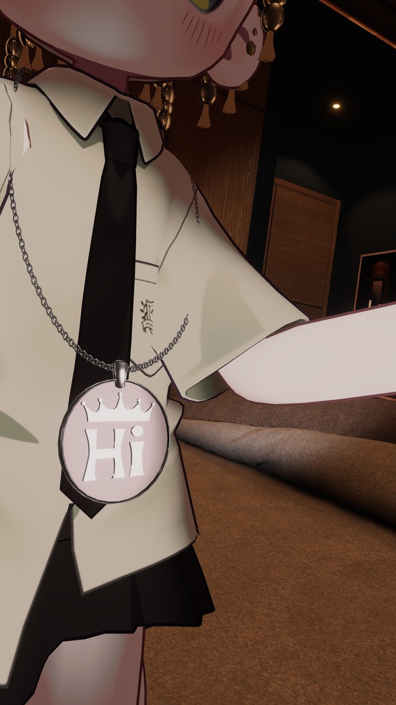 【S-006】Hiネックレス