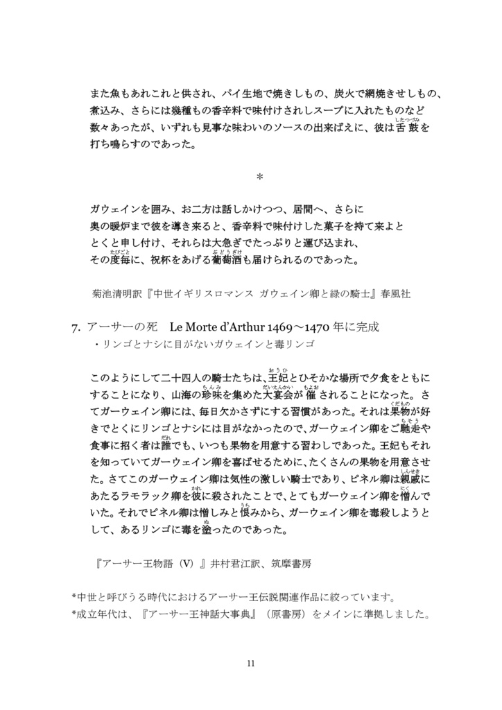 【頒布終了】ガウェインの食卓<プロトタイプ>