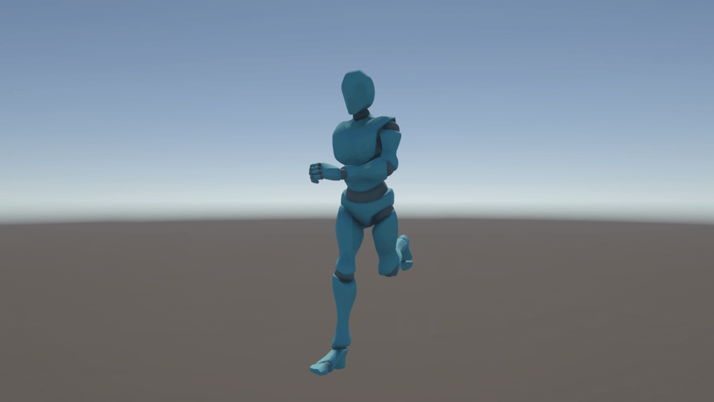 Humanoid走行サイクル Vol.1 試作版(22F)