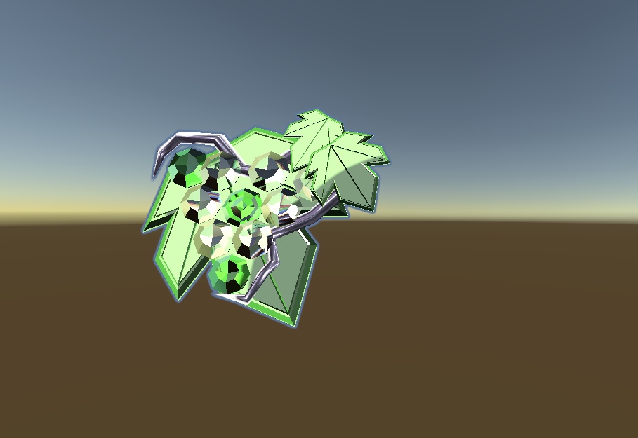 フォーマルブローチ【AuraCandidaRoris】(オーラカンディーダローリス)