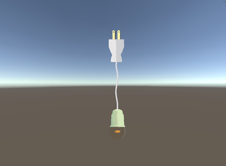 電球イヤリング【ゆらぴか】