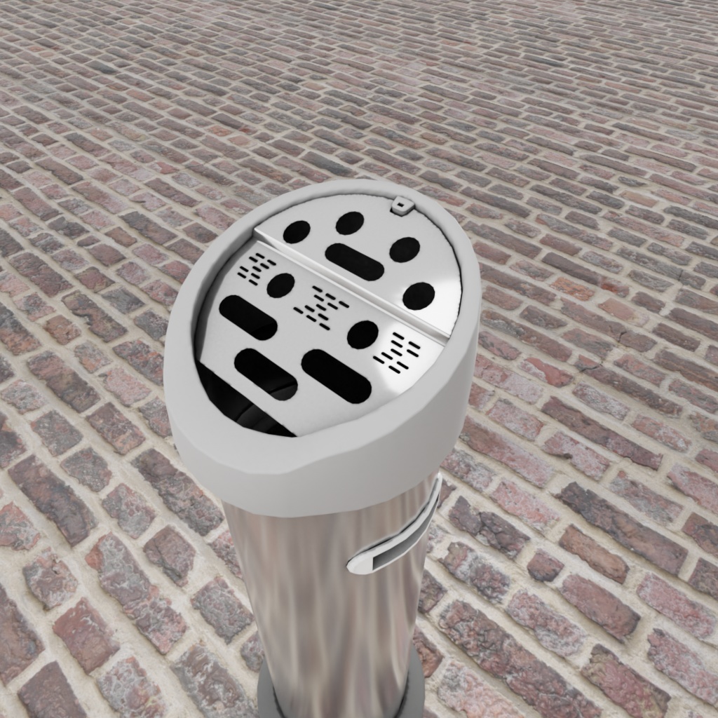 【3Dモデル】灰皿