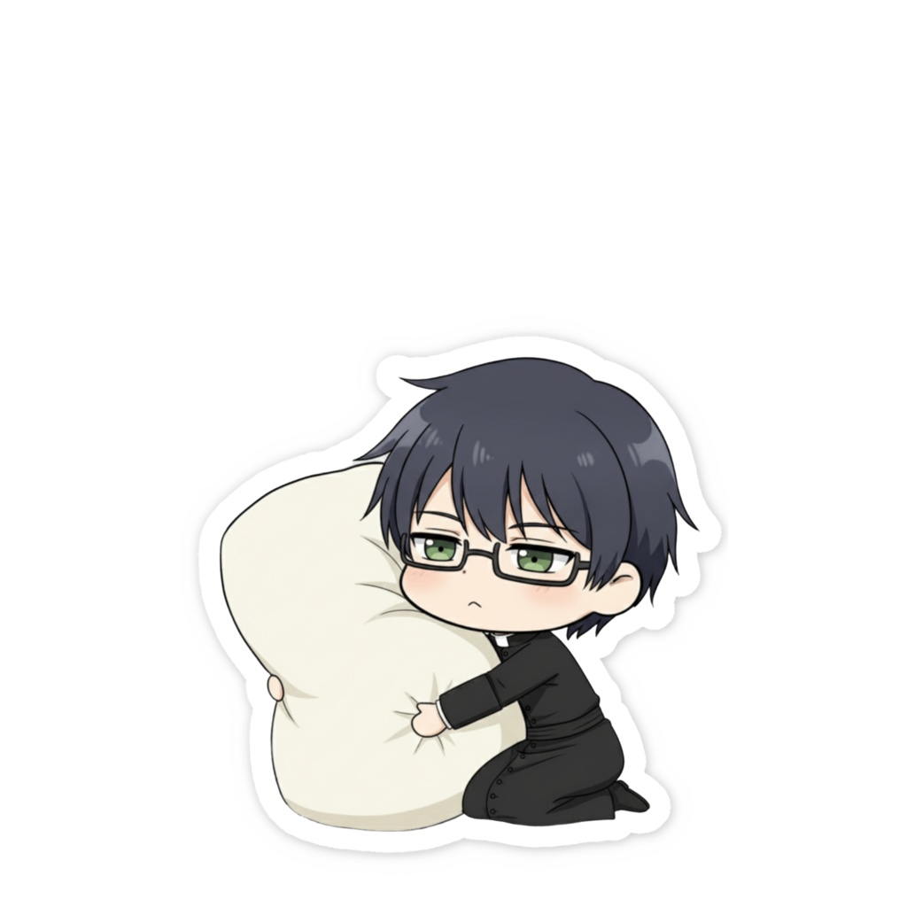 白夜スマホステッカー