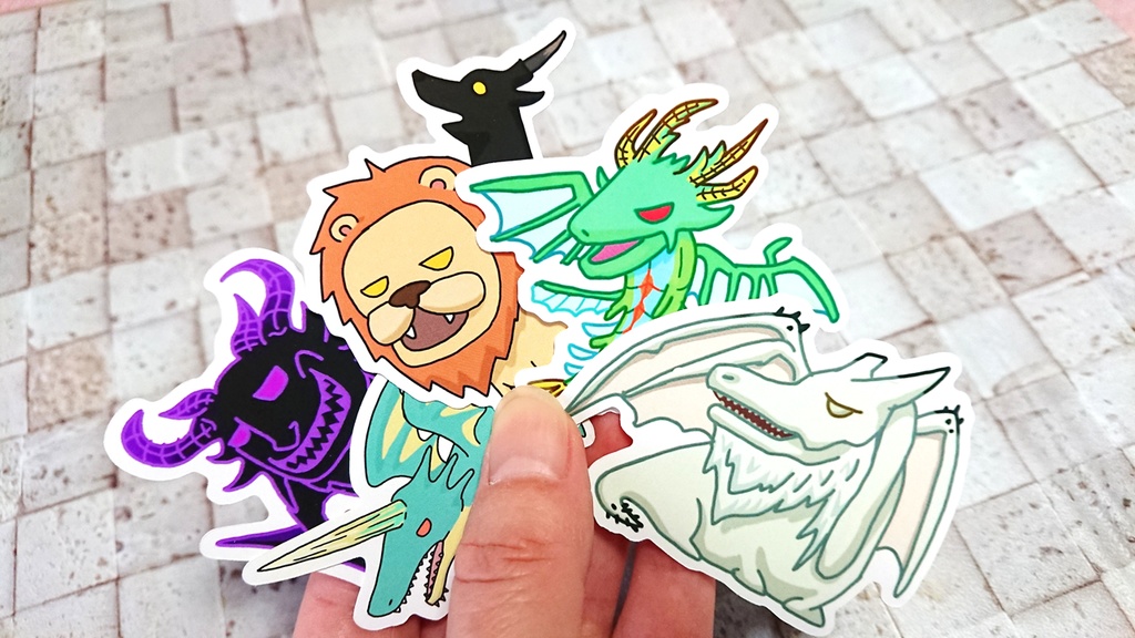 DDON ステッカー