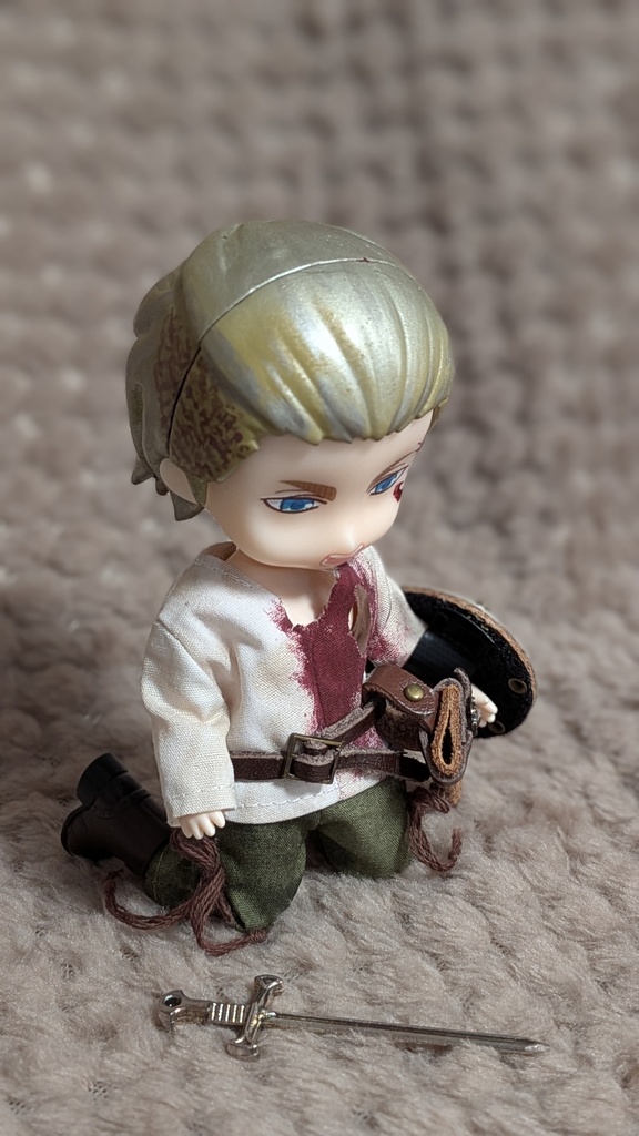 傷を負った者の服 [ねんどろいどどーる]