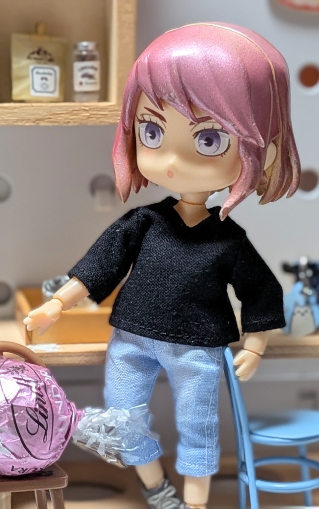 シャツワンピ/ロング丈シャツ [ねんどろいどどーる]