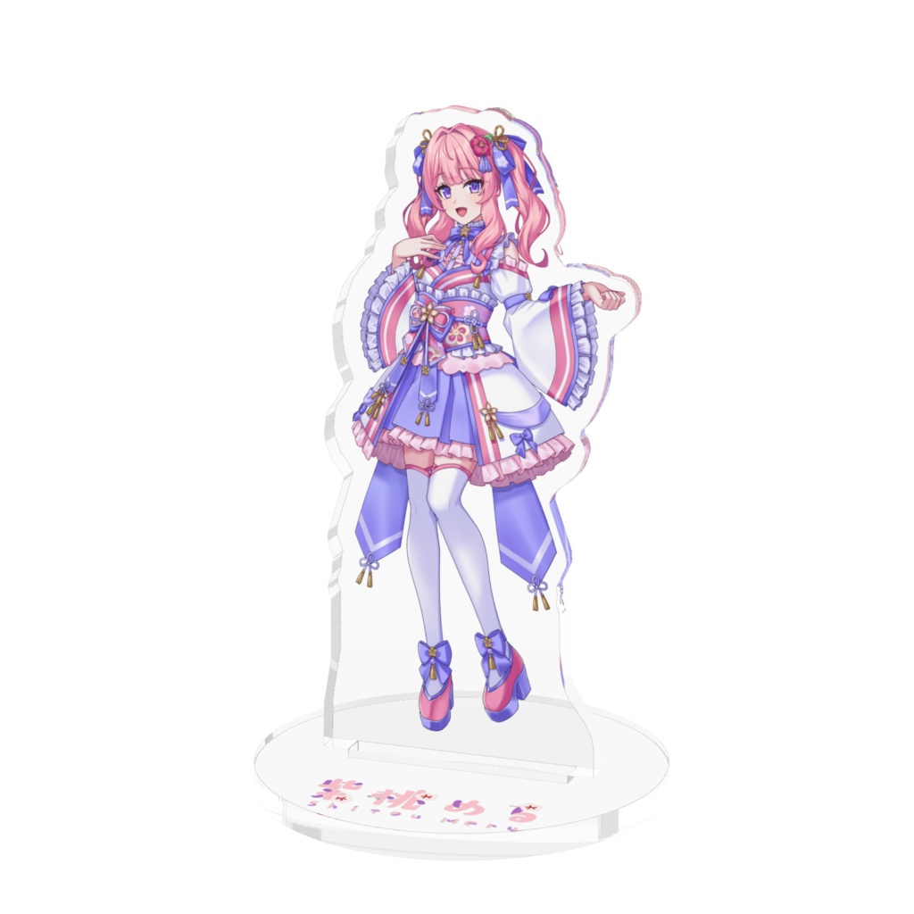 紫桃めるアクスタ ミニスカートVer