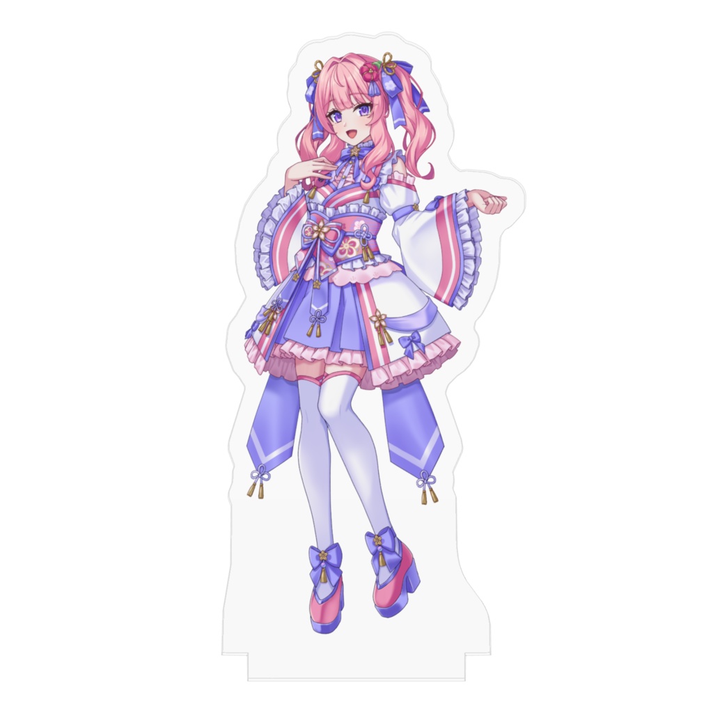 紫桃めるアクスタ ミニスカートVer