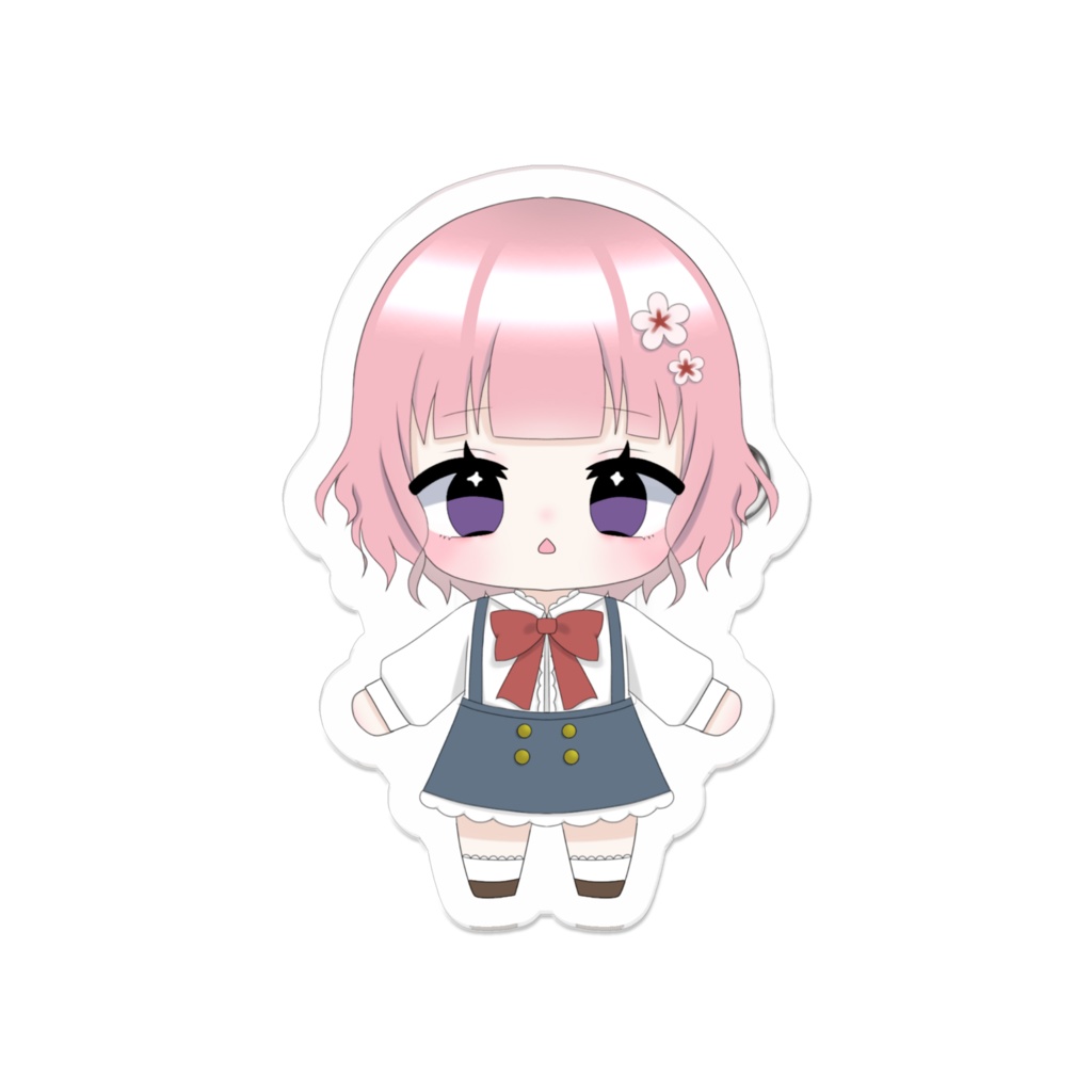 ponめる アクリルバッジ