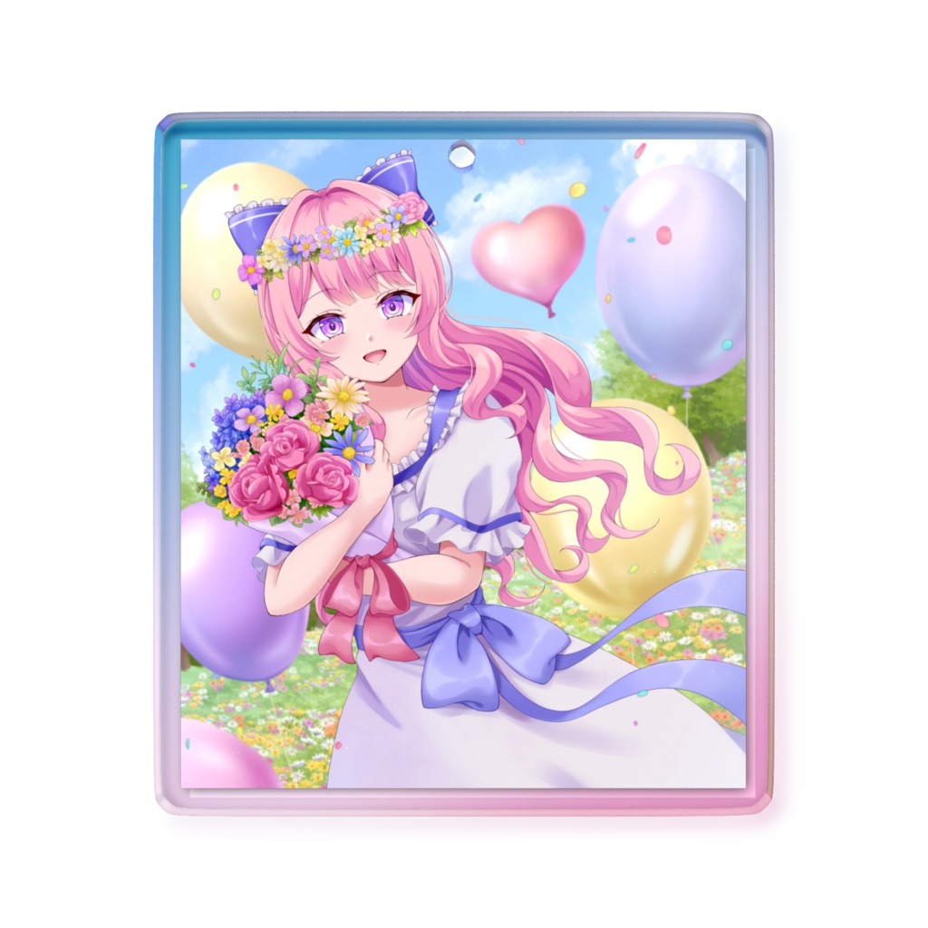 2周年記念アクリルキーホルダー