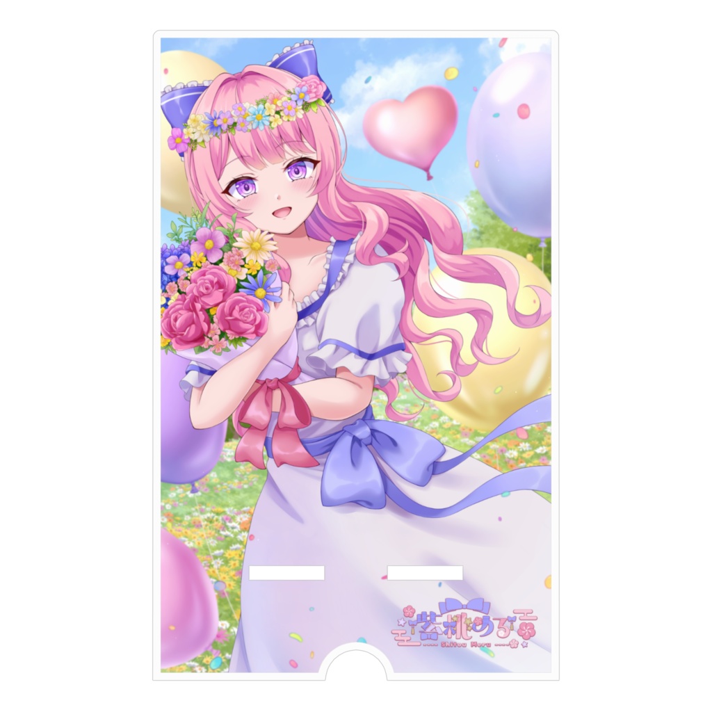 アクリルスマホスタンド