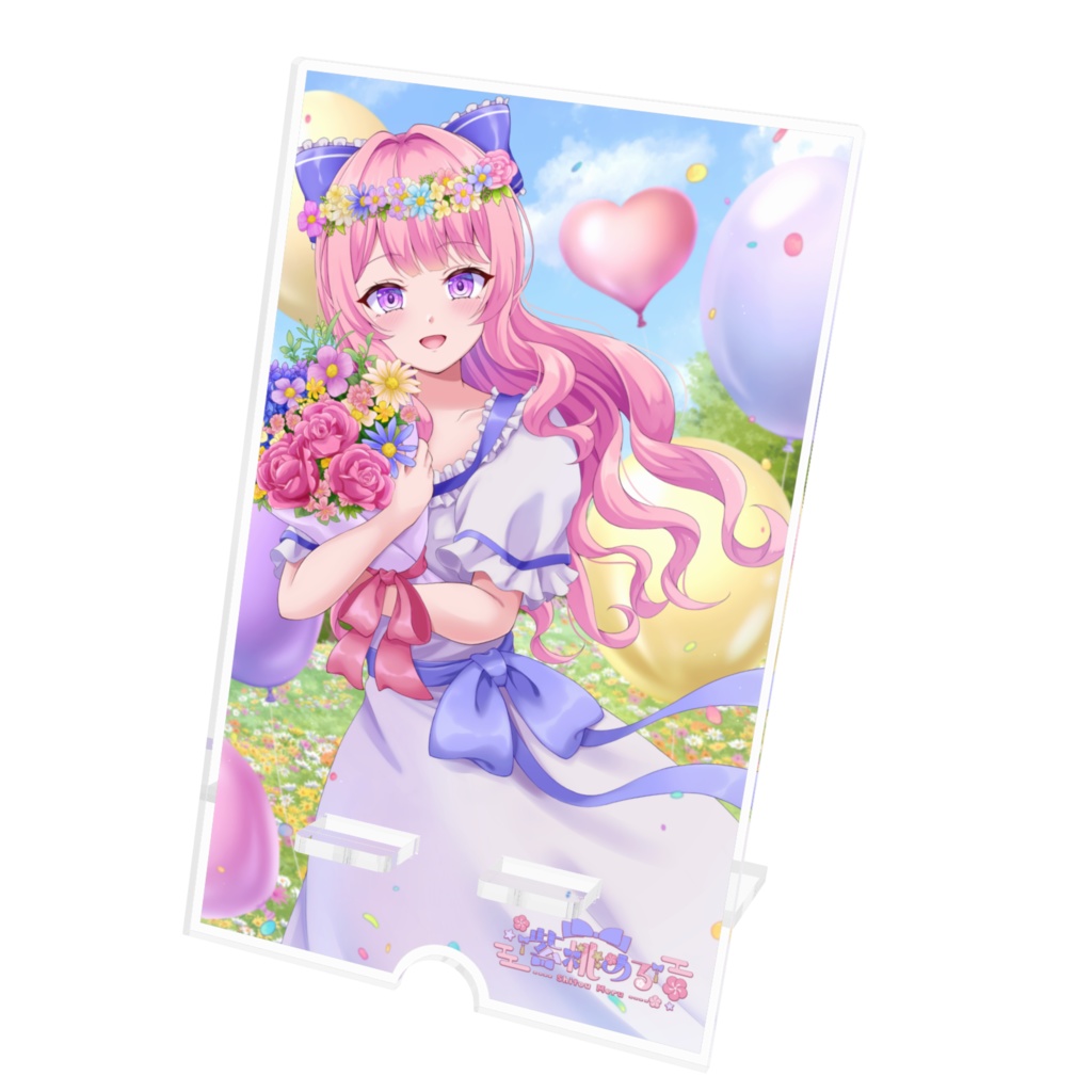 アクリルスマホスタンド