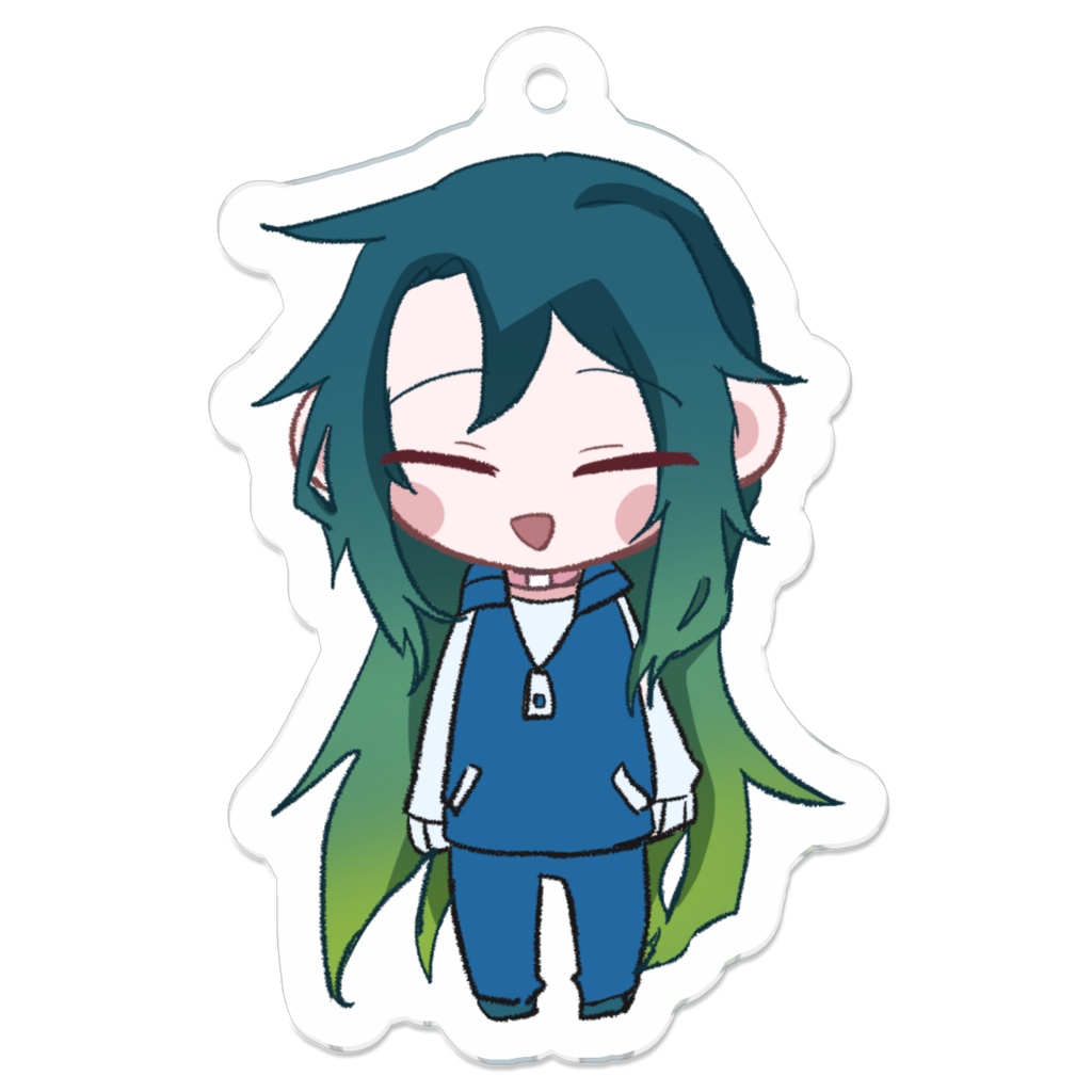 もちみつアクキー(焼肉の姿)