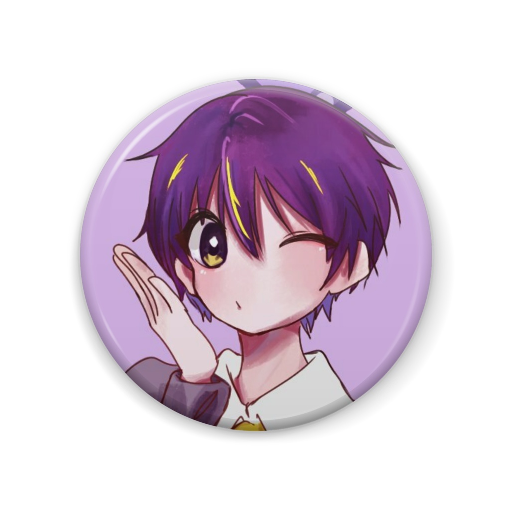 とらの缶バッジ (可愛くてごめん)