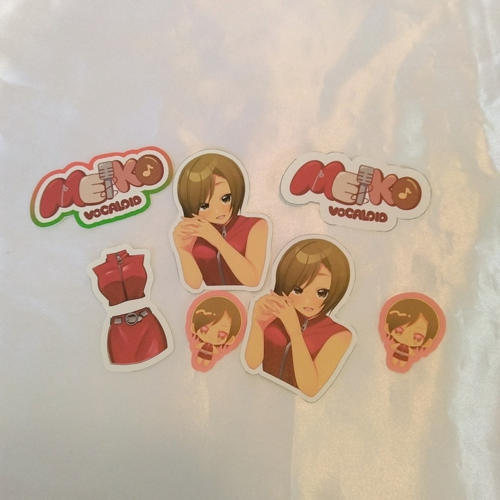 【MEIKO セット】セルフカットステッカー