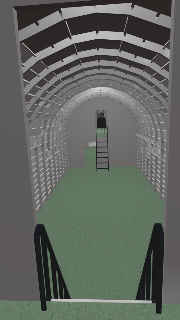 【VRChat】エクラノプラン『海坊主』級 (Static)(インテリア用)